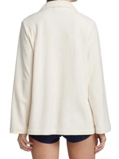 Nili Lotan Paulette Cotton Terry Shirt 13 Nili Lotan Paulette Cotton Terry Shirt -Nili Lotan And Workman Publishing Sales unnamed file 598