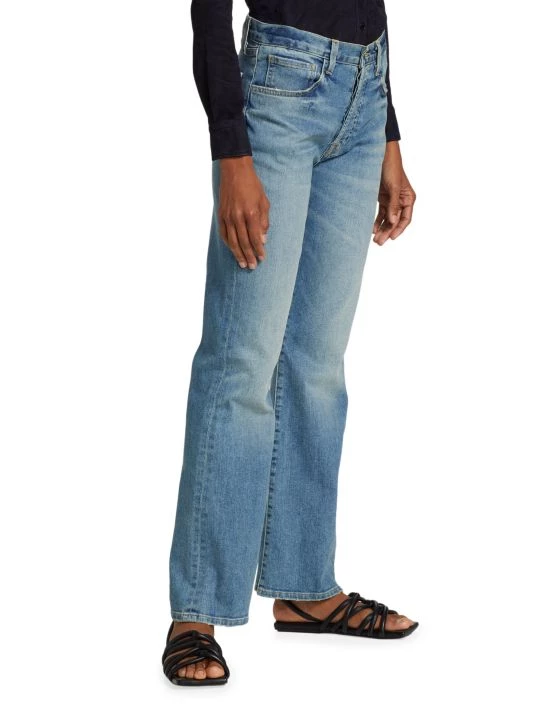 Nili Lotan Juliet High-Rise Stretch Straight Jeans 6 Nili Lotan Juliet High-Rise Stretch Straight Jeans - Image 4