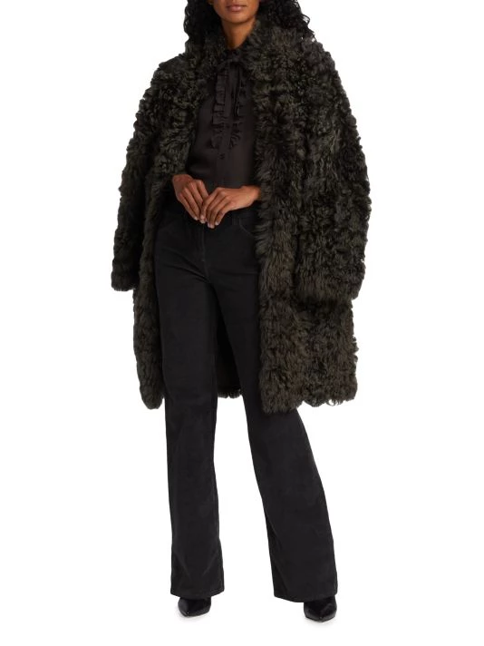 Nili Lotan Miera Ruffle-Embellished Blouse 4 Nili Lotan Miera Ruffle-Embellished Blouse - Image 2