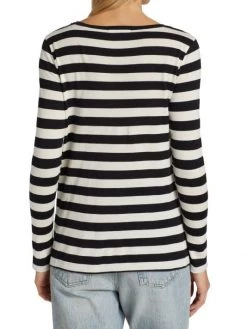 Nili Lotan Striped Long Sleeve Top 11 Nili Lotan Striped Long Sleeve Top -Nili Lotan And Workman Publishing Sales unnamed file 640