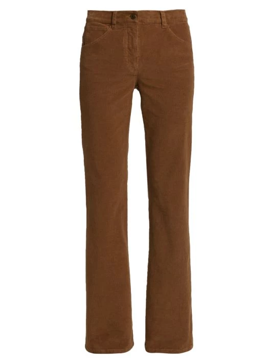 Nili Lotan Celia Corduroy Pants Gunmetal 3 Nili Lotan Celia Corduroy Pants Gunmetal