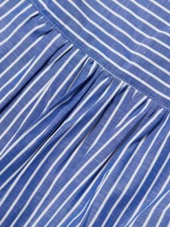 Nili Lotan Raven Pinstripe V-Neck Shirtdress -Nili Lotan And Workman Publishing Sales unnamed file 712