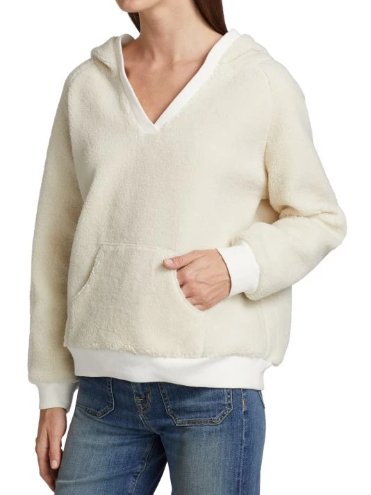 Nili Lotan Sherpa Pullover Hoodie 6 Nili Lotan Sherpa Pullover Hoodie - Image 4