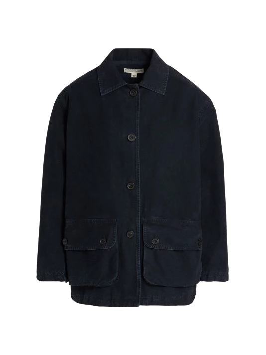 Nili Lotan Connor Button Jacket Camo Green 3 Nili Lotan Connor Button Jacket Camo Green