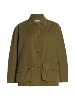 Nili Lotan Connor Button Jacket Camo Green 8 Nili Lotan Connor Button Jacket Camo Green -Nili Lotan And Workman Publishing Sales unnamed file 726