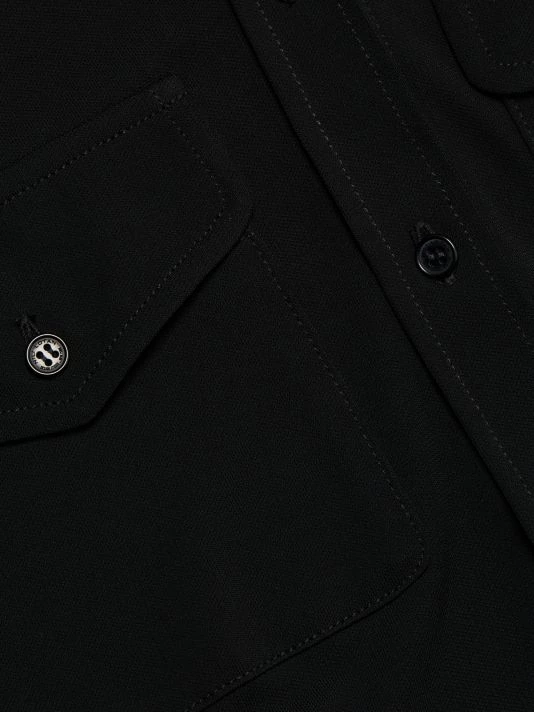 Nili Lotan Aveline Jersey Button-Front Shirt 9 Nili Lotan Aveline Jersey Button-Front Shirt - Image 7