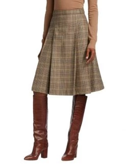 Nili Lotan Rosemonde Pleated Plaid Skirt 11 Nili Lotan Rosemonde Pleated Plaid Skirt -Nili Lotan And Workman Publishing Sales unnamed file 751