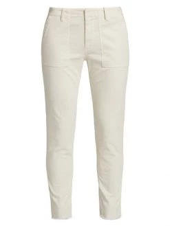 Nili Lotan Jenna Cotton Pants Winter White -Nili Lotan And Workman Publishing Sales unnamed file 765