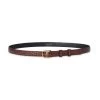 Nili Lotan Jane Aligator-Embossed Leather Belt Black -Nili Lotan And Workman Publishing Sales unnamed file 786