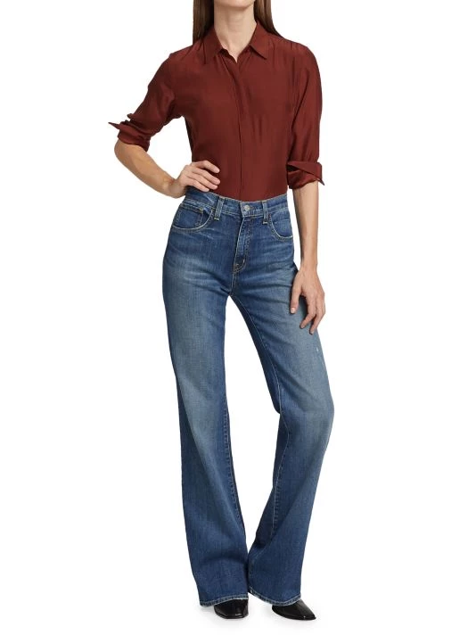 Nili Lotan Celia Botocut Jeans 4 Nili Lotan Celia Botocut Jeans - Image 2
