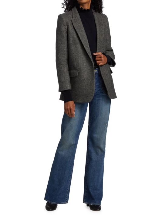 Nili Lotan Francois High-Rise Stretch Flare Jeans 4 Nili Lotan Francois High-Rise Stretch Flare Jeans - Image 2