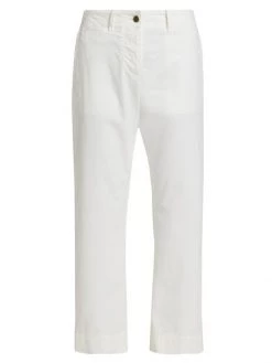 Nili Lotan Tomboy Straight-Leg Cropped Pants White 10 Nili Lotan Tomboy Straight-Leg Cropped Pants White -Nili Lotan And Workman Publishing Sales unnamed file 833