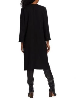 Nili Lotan Zita Oversized V-Neck Midi-Dress -Nili Lotan And Workman Publishing Sales unnamed file 887