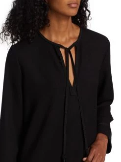 Nili Lotan Zita Oversized V-Neck Midi-Dress -Nili Lotan And Workman Publishing Sales unnamed file 888