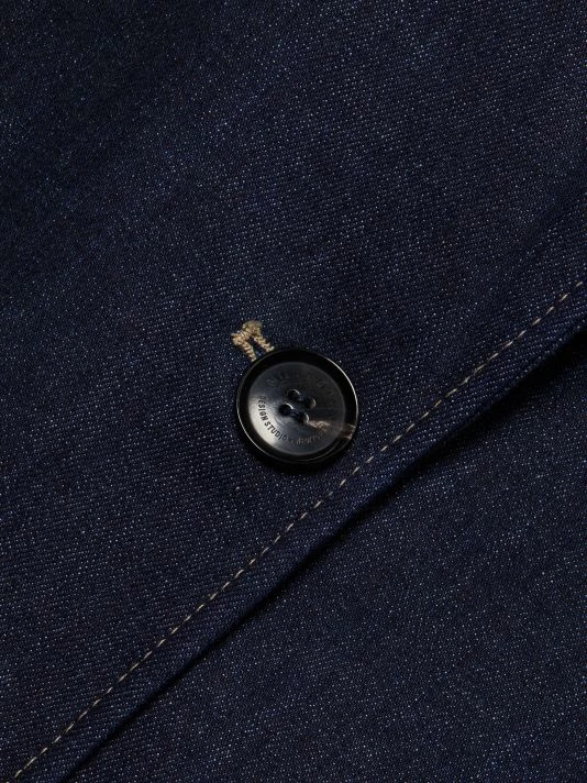 Nili Lotan Denim Single-Breasted Blazer 9 Nili Lotan Denim Single-Breasted Blazer - Image 7