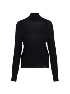 Nili Lotan Lynnette Cashmere Turtleneck Sweater Dark Brown -Nili Lotan And Workman Publishing Sales unnamed file 936