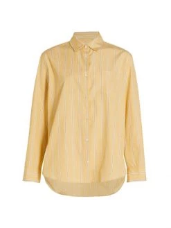 Nili Lotan Kristen Stripe Cotton Shirt