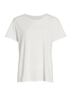 Nili Lotan Brady Cotton T-Shirt Washed Black -Nili Lotan And Workman Publishing Sales unnamed file 981