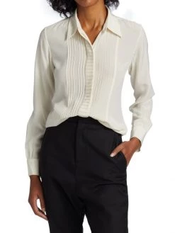 Nili Lotan Ana Silk Blouse -Nili Lotan And Workman Publishing Sales unnamed file 991