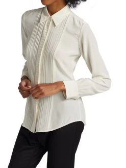 Nili Lotan Ana Silk Blouse -Nili Lotan And Workman Publishing Sales unnamed file 992